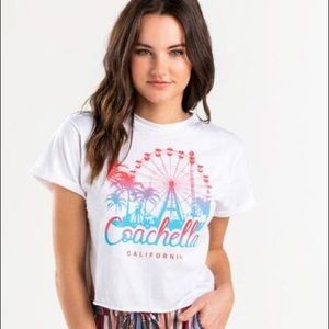 Francesca’s collection Coachella crop top NWT
